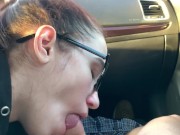 Passionate blowjob in the car - MaryVincXXX 7/16