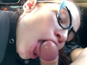 Passionate blowjob in the car - MaryVincXXX 8/16