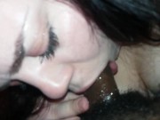 Sexy BBW Deepthroats BBC Until It Bust Pt.2 1/16