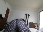 Chubby Red Head in Leggings Twerks and Reveals Her Sexy Little Thong  5/16