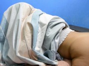 stepson is surprised by stepmom, she rides his cock and fill it with cum 4/16