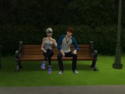 DDSims - Girlfriend shared at park with stranger - Sims 4 1/16