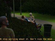 DDSims - Girlfriend shared at park with stranger - Sims 4 3/16