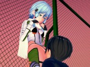 Sword Art Online Kirito x Sinon Hentai 5/16