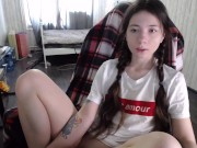 lovely girl have pink cute pussy (chaturbate：Sexy_b0rsch's ) 3/16
