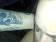 POV Blowjob on knees bent over Black frenchies SLUT 16/16