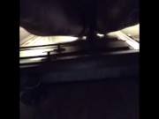 Cougar slow fucks dildo on a mirror oral anal fat natural wet pussy 7/16