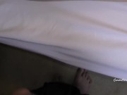 Caught step sister masturbating during quarantine, I came inside her pussy. 5/16