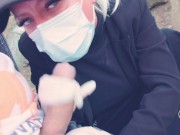 - 4K -FUCK CORONAVIRUS ! -PART 2- RISKY OUTDOOR HANDJOB, CUMSHOT ADELLA JAY 15/16