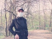 - 4K -FUCK CORONAVIRUS ! -PART 2- RISKY OUTDOOR HANDJOB, CUMSHOT ADELLA JAY 2/16
