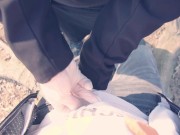- 4K -FUCK CORONAVIRUS ! -PART 2- RISKY OUTDOOR HANDJOB, CUMSHOT ADELLA JAY 5/16