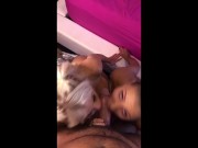 Adriana Chechik and Nikki Delano double bj with cum swap 9/16