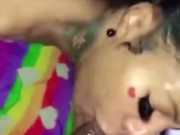 My REAL stepsister pulled out my dick and made me NUT down her throat 