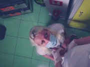 - 4K -FUCK CORONAVIRUS ! -PART 3- RISKY HOSPITAL JERK OFF, ADELLA JAY 11/16