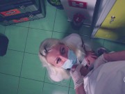 - 4K -FUCK CORONAVIRUS ! -PART 3- RISKY HOSPITAL JERK OFF, ADELLA JAY 12/16