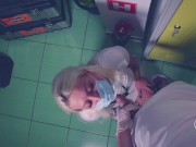 - 4K -FUCK CORONAVIRUS ! -PART 3- RISKY HOSPITAL JERK OFF, ADELLA JAY 13/16