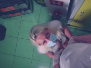 - 4K -FUCK CORONAVIRUS ! -PART 3- RISKY HOSPITAL JERK OFF, ADELLA JAY 3/16