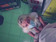 - 4K -FUCK CORONAVIRUS ! -PART 3- RISKY HOSPITAL JERK OFF, ADELLA JAY 4/16