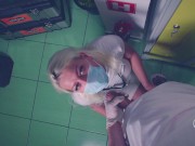 - 4K -FUCK CORONAVIRUS ! -PART 3- RISKY HOSPITAL JERK OFF, ADELLA JAY 8/16