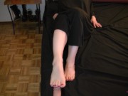 Hijab POV Footjob Game (short) 4/16