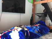 Blanket bondage dry humps  16/16