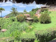 honeymoon couple enjoys dream hotel room with tits pressed to window 1/16