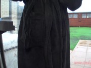 Smoking and wearing a hot lingerie 1/16