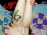 Submissive told to hold her feet up till shaking orgasm 16/16