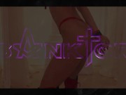 SANKTOR 009 - MILF STRIPTEASE DANCER IN RED HARNESS 2/16