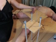 Amateur Femdom Handjob CFNM Torture.Feet Tickling Torture.Ruined Orgasm 15/16