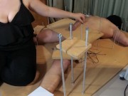 Amateur Femdom Handjob CFNM Torture.Feet Tickling Torture.Ruined Orgasm 3/16