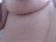 Beautiful curvy girl oil's her big boobs and ass 3/16