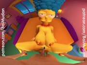 The Simpsons - Marge missionary pounding POV 3/16