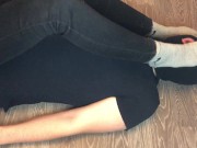 teen girl domination boy after walk with gray nike socks mistress femdom 10/16