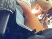 Baise extérieur après le travaille. Surpris par des gens !!! 4/16