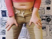 Desperate and Wetting My Work Pants 11/16