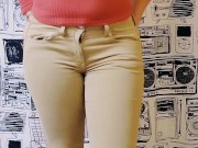 Desperate and Wetting My Work Pants 2/16