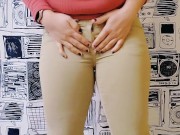 Desperate and Wetting My Work Pants 6/16