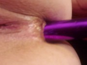 Anal play!! Toy play deep in ass!! 16/16