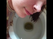 slut face piss and piss drink compilation 3/16