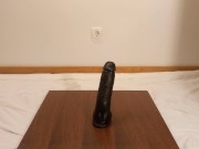 QOS teen step sister squirting on BBC but the cuckold can't watch! - 4k 1/16