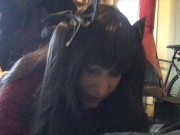 Giving Mr a Blowjob and getting fucked in my Rin Tohsaka Cosplay ^_^ 11/16