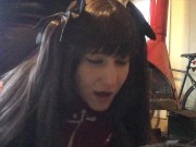 Giving Mr a Blowjob and getting fucked in my Rin Tohsaka Cosplay ^_^ 7/16