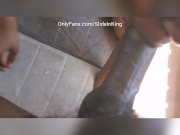 Amateur Sloppy Blowjob by South African Ebony With Perfect Tits and CUMSHOT 6/16