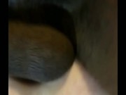 Amateur cuckhold slutwife lets me video her taking huge BBC 12/16