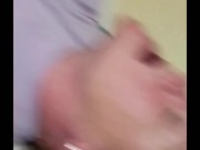 Amateur cuckhold slutwife lets me video her taking huge BBC 3/16