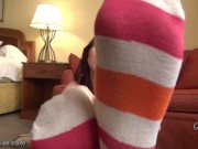 Dirty stinky sock worship pov 13/16