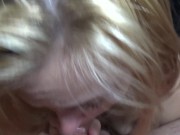 Hard Deepthroat Blowjob Quickie 8/16