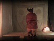 two real japan teen dance in a strange club 13/16