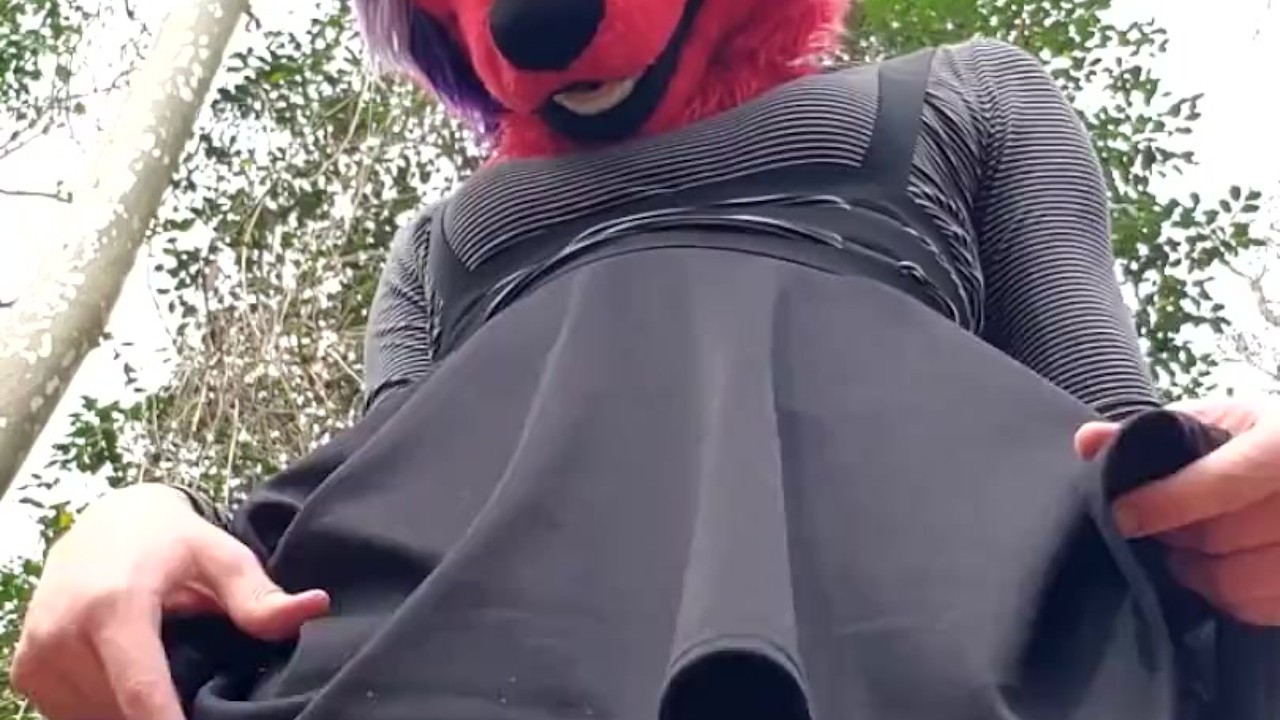 Hentai Furry Pee Porn - Fox Fursuiter Pisses and Cums in Forest - RedTube